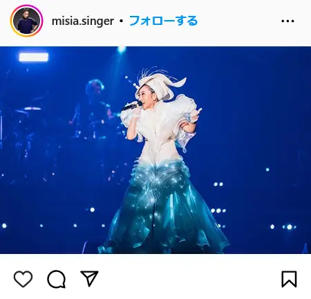 Instagram（@misia.singer）