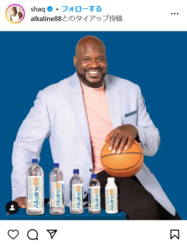 Instagram（@shaq）