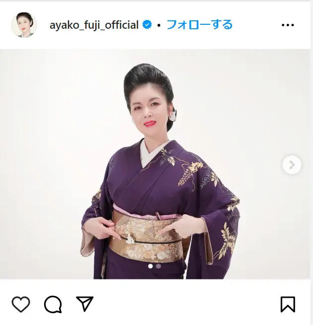 Instagram（@ayako_fuji_official）