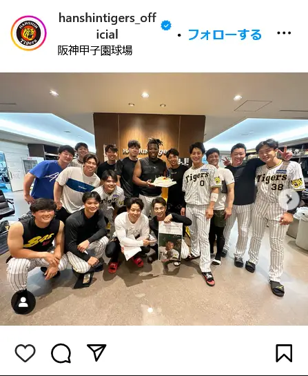 Instagram（@hanshintigers_official）