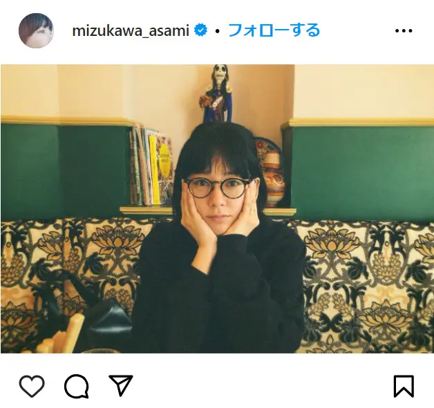 Instagram（@mizukawa_asami）