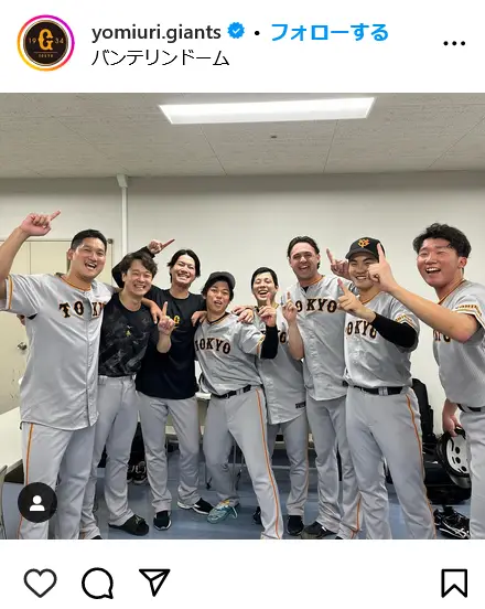 Instagram（@yomiuri.giants）