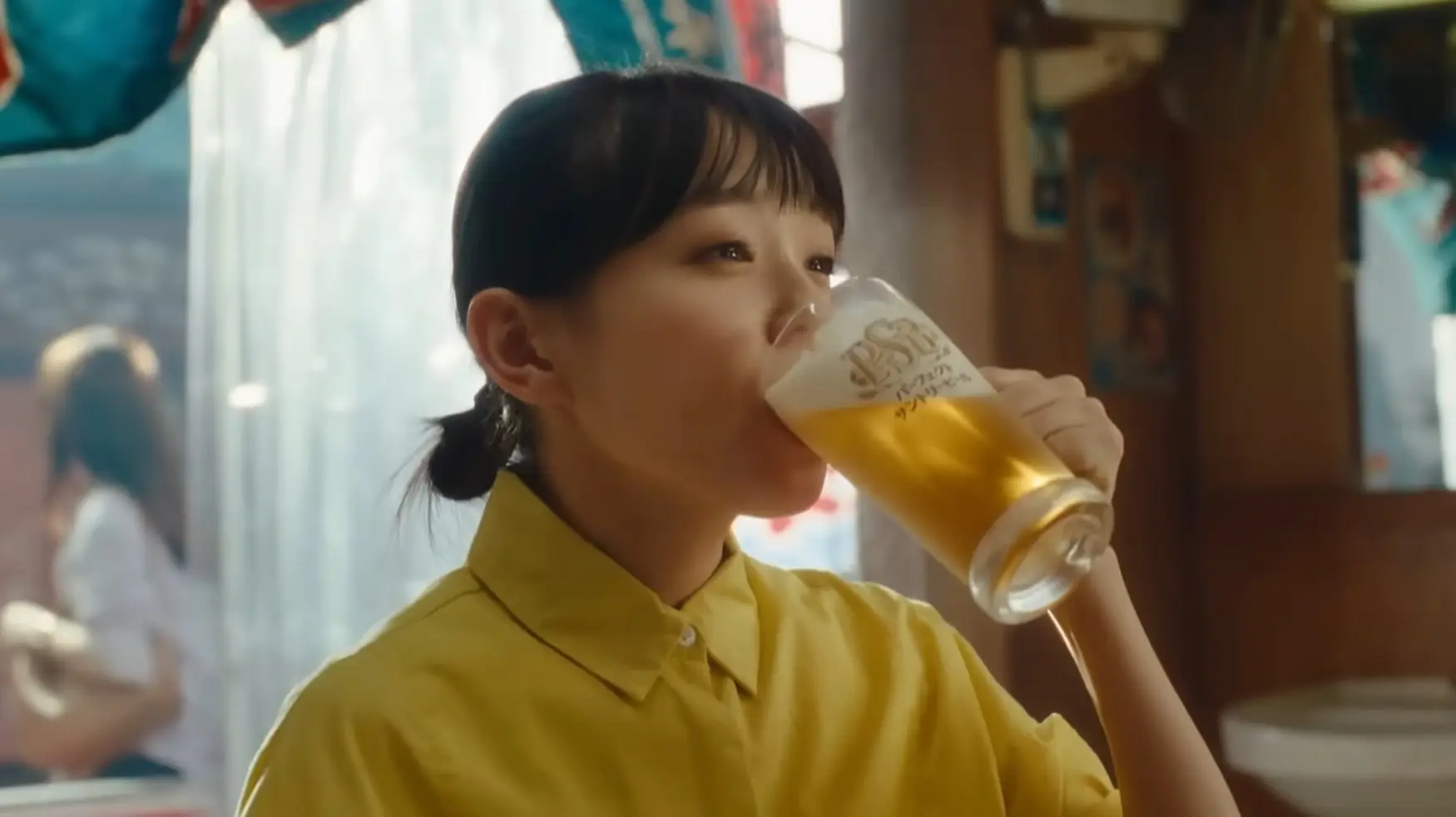 第5位：奈緒（サントリー パーフェクトサントリービール）（207票）