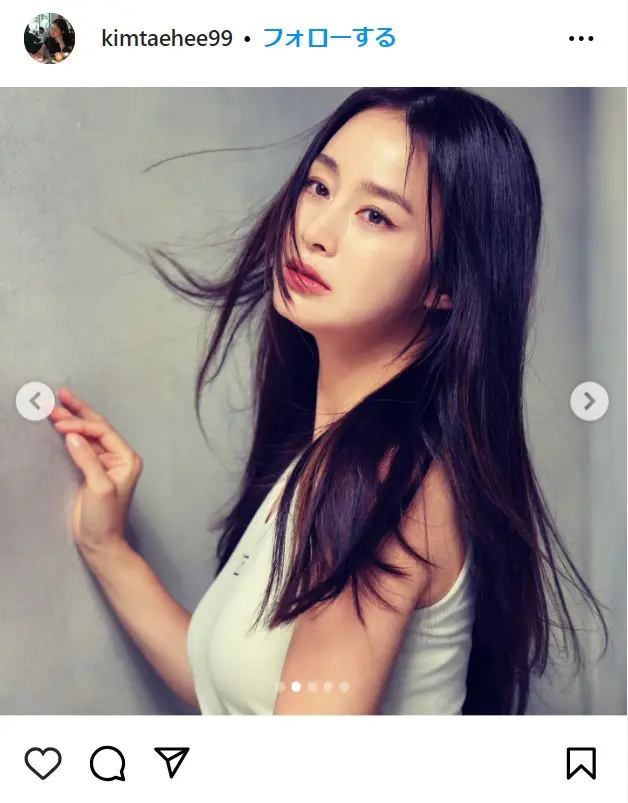 Instagram（@kimtaehee99）