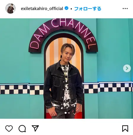 Instagram（@exiletakahiro_official）