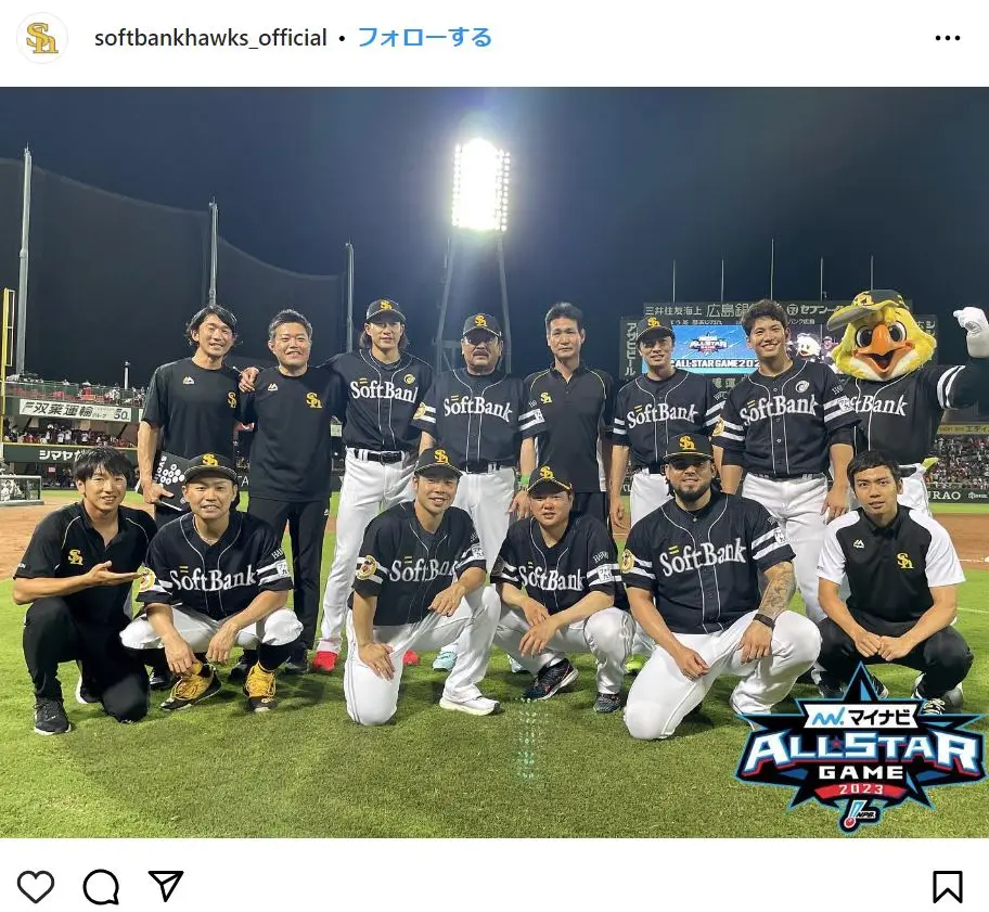 Instagram（@softbankhawks_official）