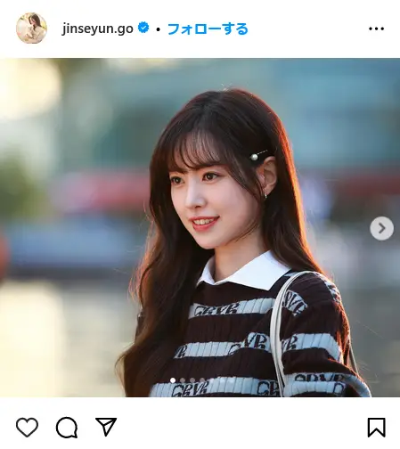 Instagram（@jinseyun.go）