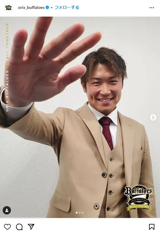 Instagram（@orix_buffaloes）