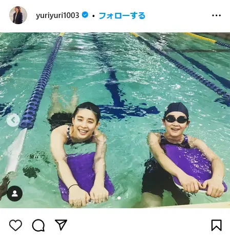 第4位：石田ゆり子（水泳）／小学生でジュニアオリンピック全国大会出場（393票）