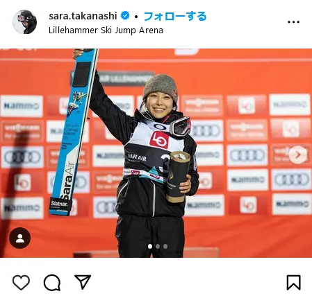 Instagram（@sara.takanashi）