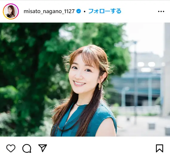 Instagram（@misato_nagano_1127）