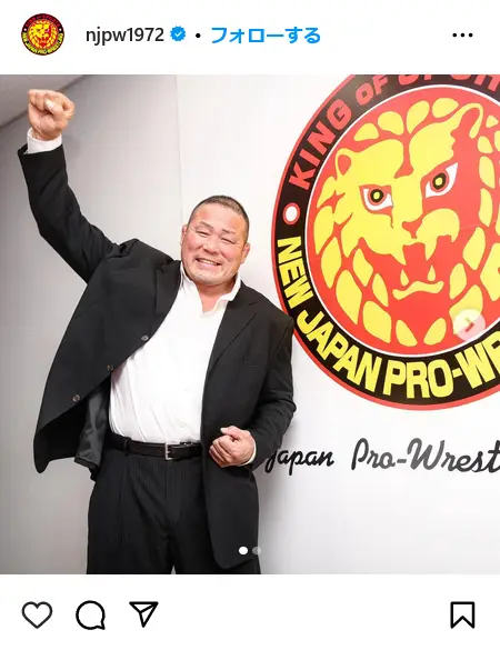 Instagram（@njpw1972）