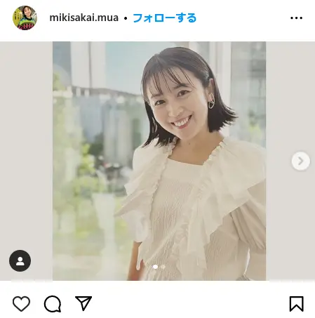 Instagram（@mikisakai.mua）