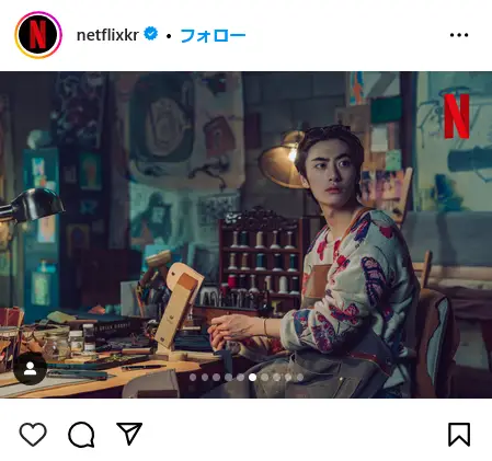 Instagram（@netflixkr）