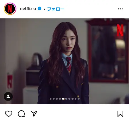 Instagram（@netflixkr）