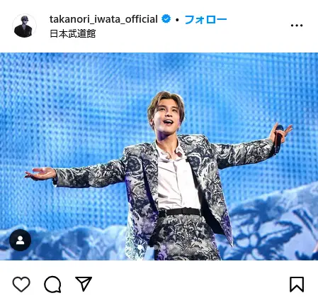 Instagram（@takanori_iwata_official）