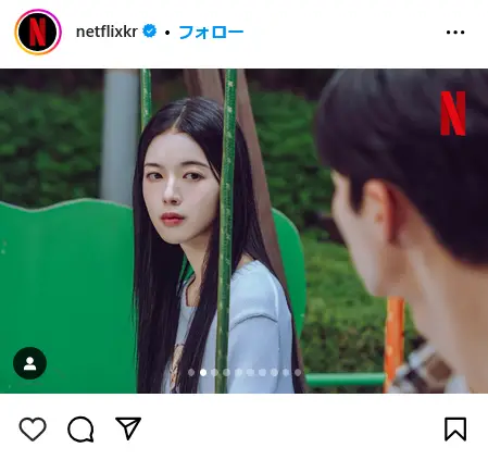 Instagram（@netflixkr）