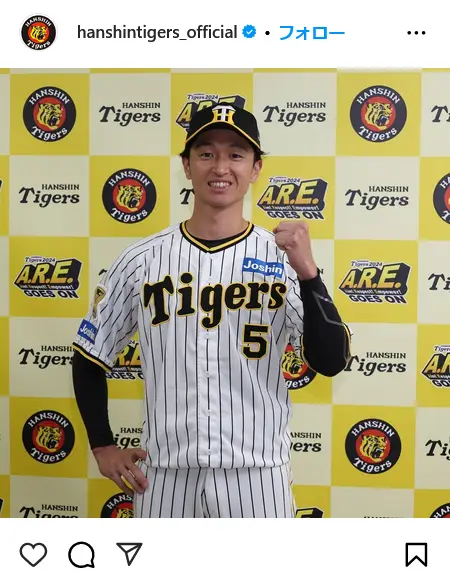 Instagram（@hanshintigers_official）