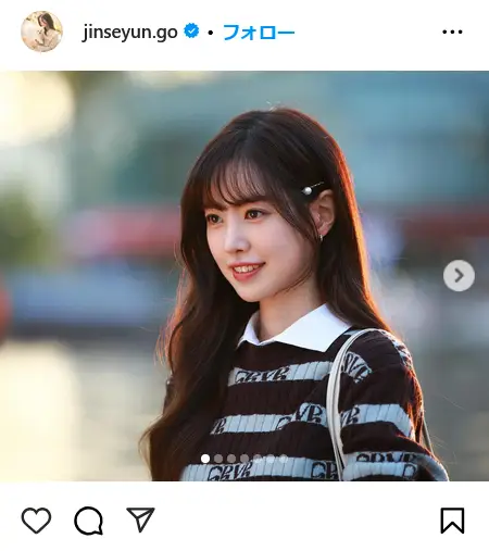 Instagram（@jinseyun.go）