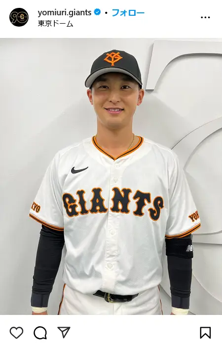 Instagram（@yomiuri.giants）