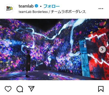 Instagram（@teamlab）