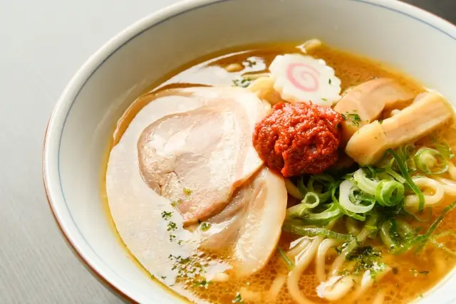 第4位：ラーメン（醤油、味噌、豚骨、塩ほか）（486票）