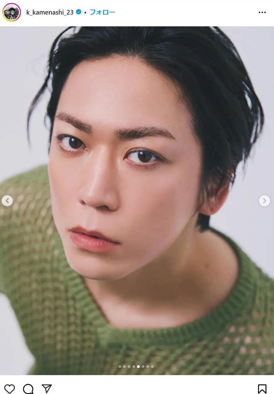 第9位：亀梨和也（KAT-TUN）（125票）