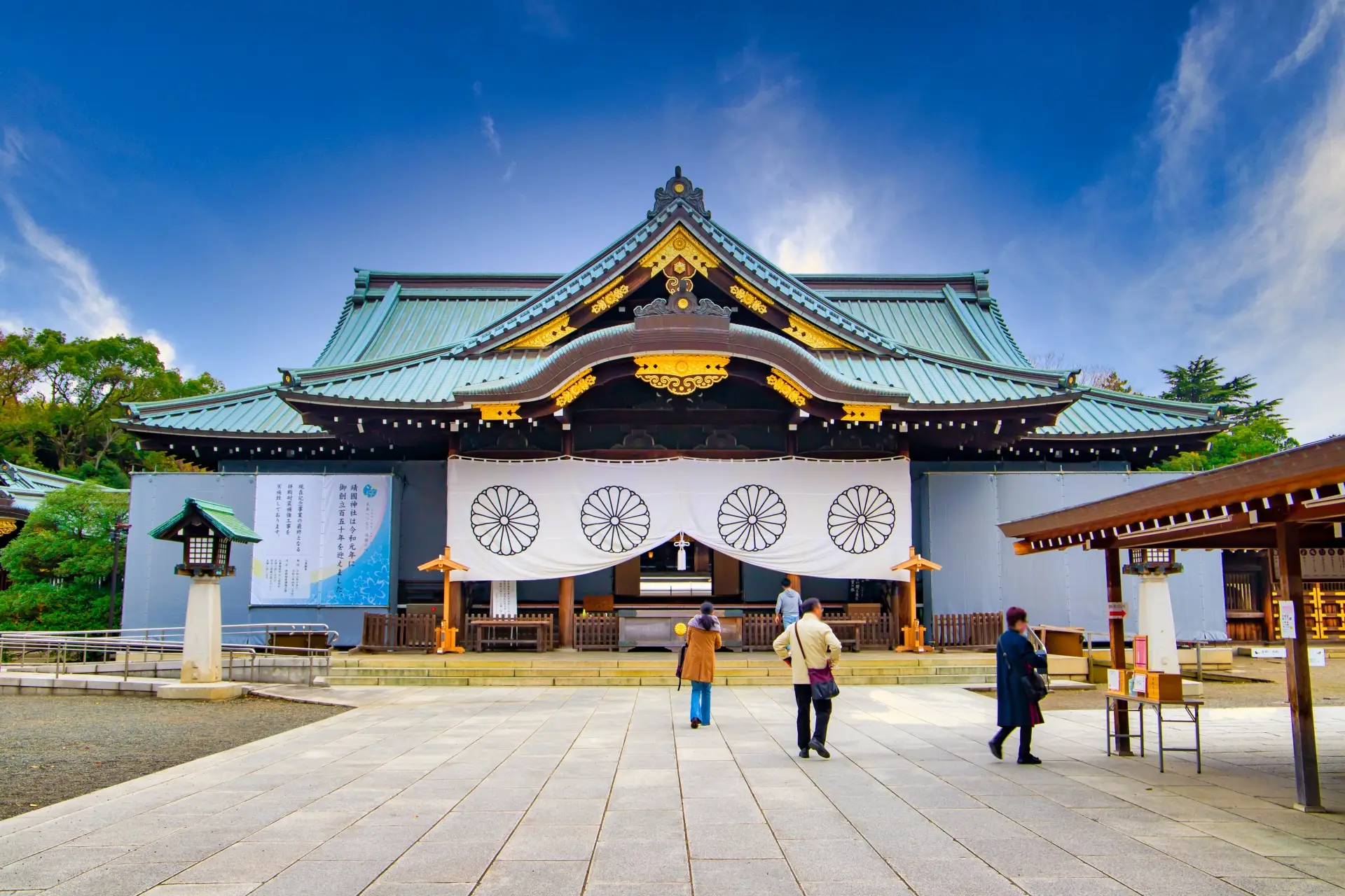 第6位：靖國神社（東京）（364票）