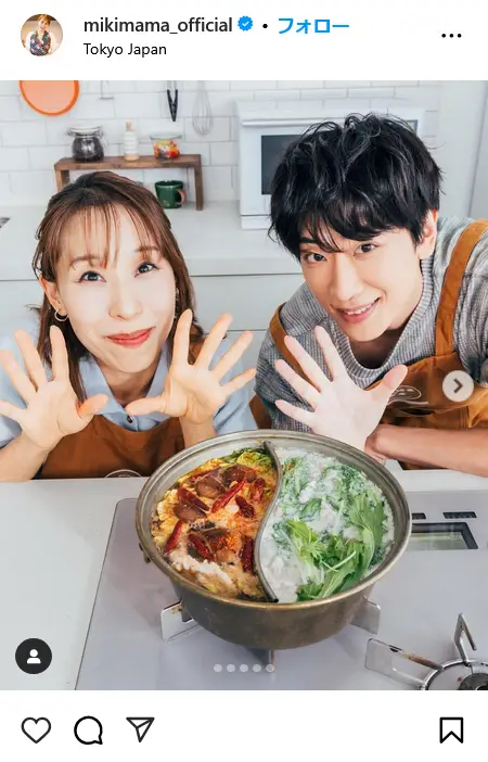第3位:小山慶一郎(NEWS)/姉:みきママ(料理研究家)(356票)