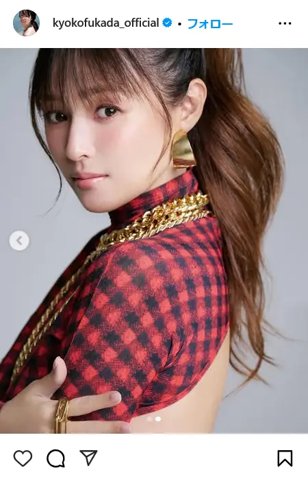 第6位:深田恭子(256票)