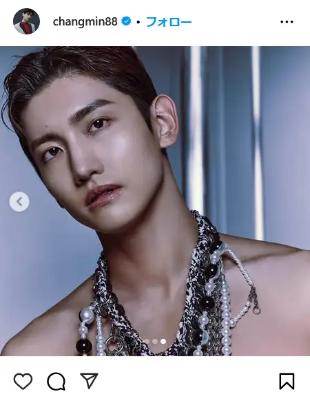 第1位:チャンミン(東方神起)/186cm(180票)