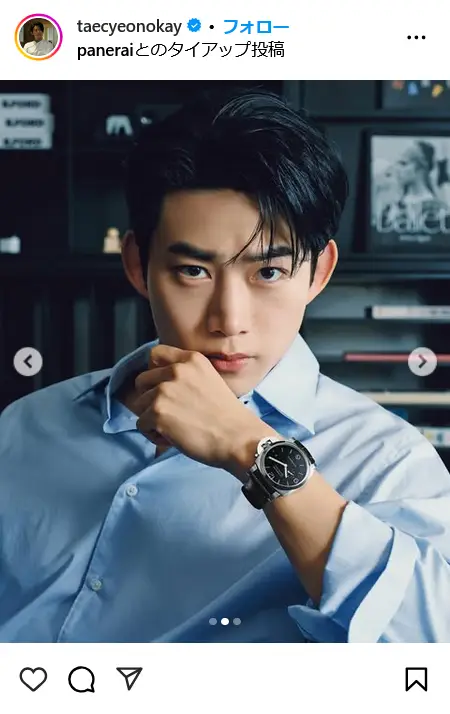 第7位:テギョン(2PM)/185cm(79票)