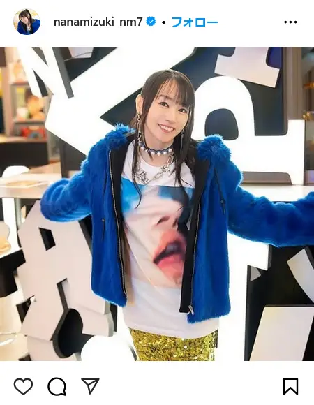 第7位:水樹奈々:誕生日1月21日(144票)