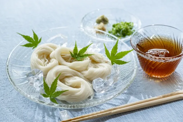 ジメジメした梅雨に食べたい料理ランキング3位:そうめんの画像
