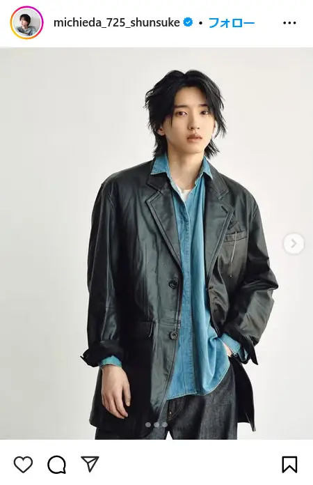 第5位:道枝駿佑(なにわ男子)/180cm(107票)