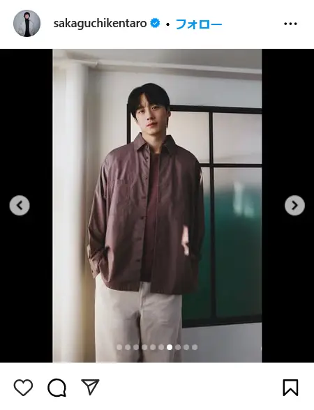 第2位:坂口健太郎/183cm(113票)