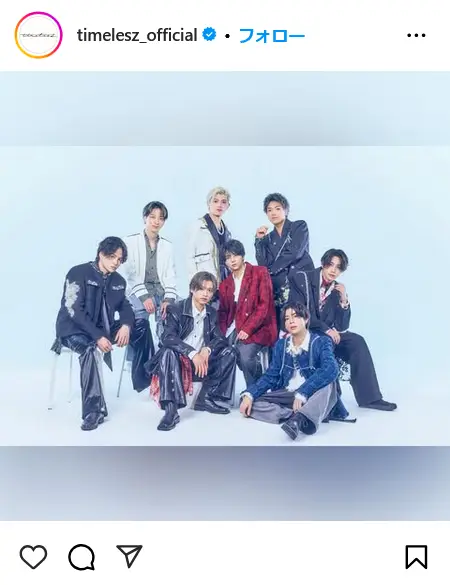第5位:timelesz(102票)