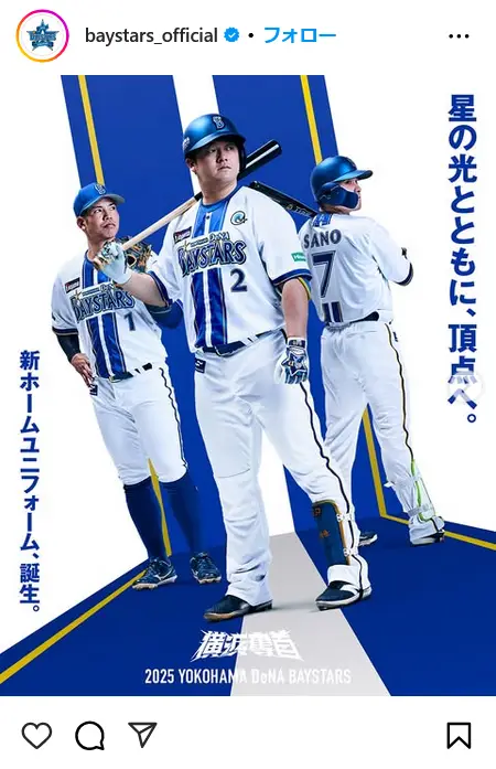 第5位:横浜DeNAベイスターズ(566票)