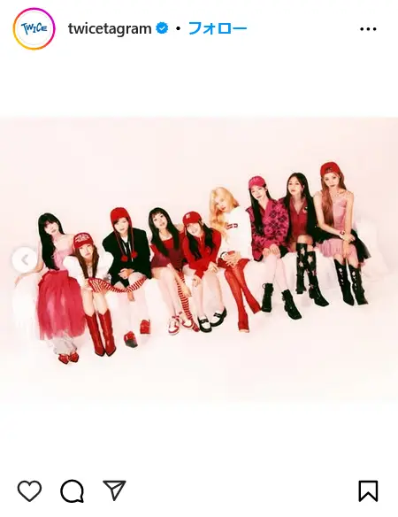 第4位:TWICE(95票)