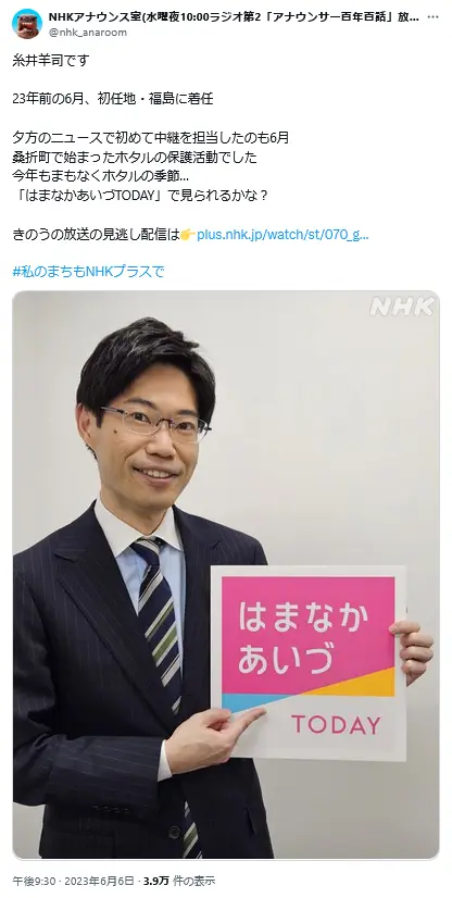 第3位:糸井羊司(336票)
