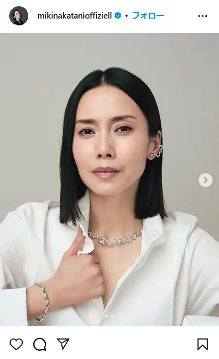 第5位：中谷美紀（68票）