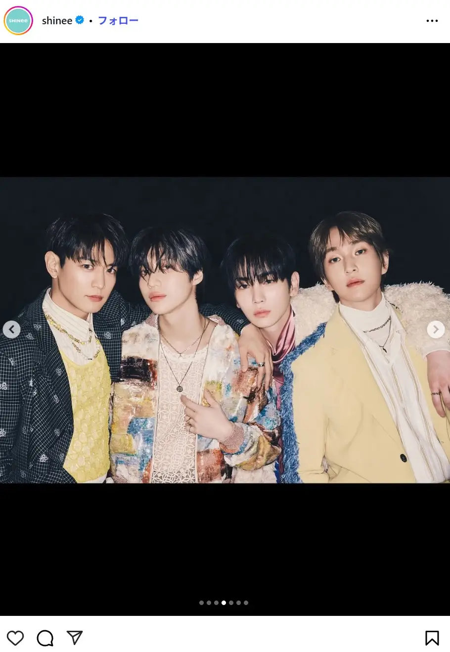 第8位:SHINee(57票)