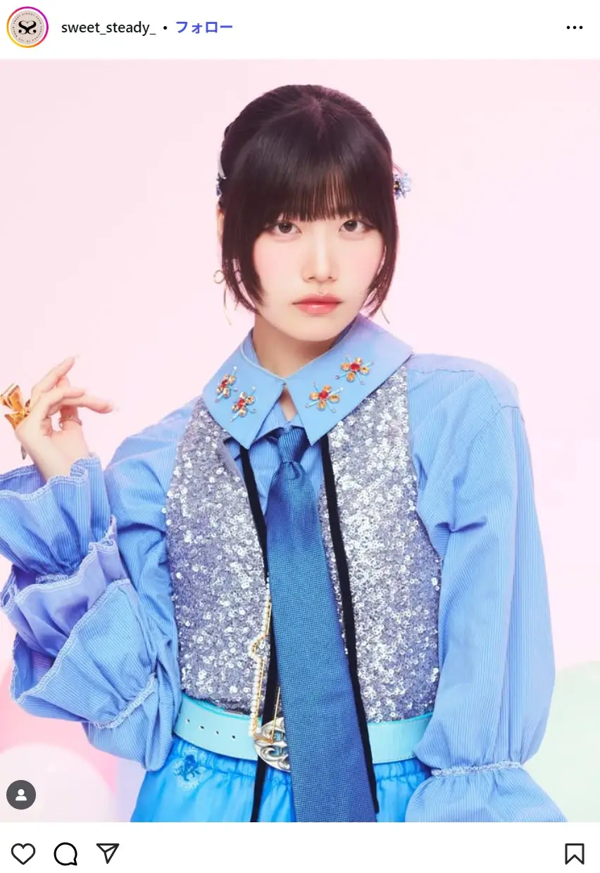 第1位:奥田彩友/青担当(655票)