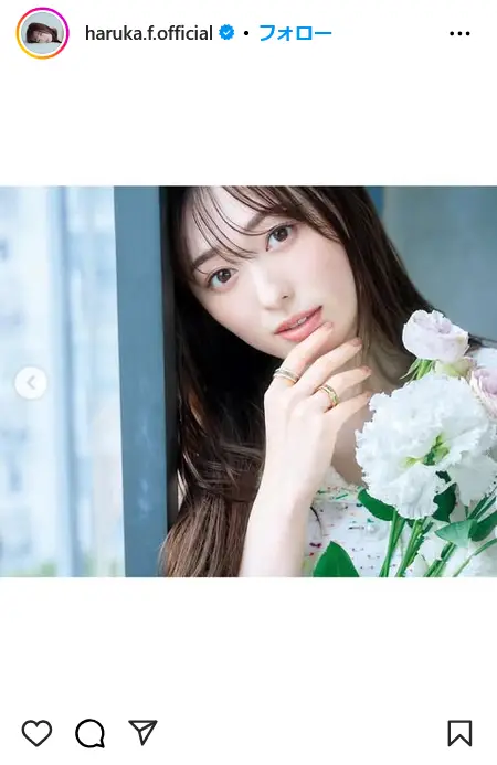 第6位：福原遥（176票）