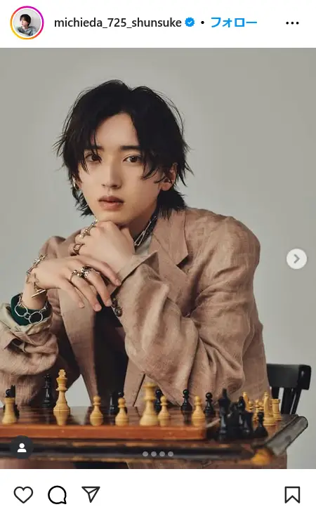 第1位：道枝駿佑／180cm