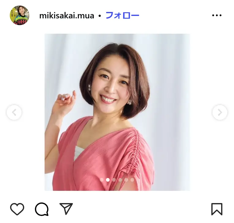 第7位：酒井美紀（135票）