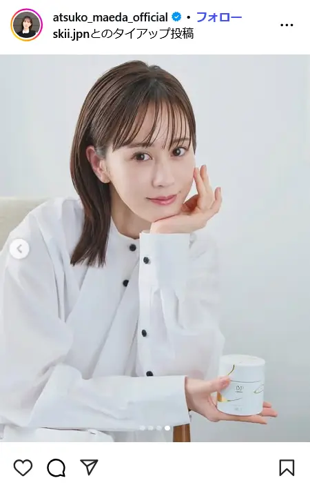 第10位：前田敦子（102票）