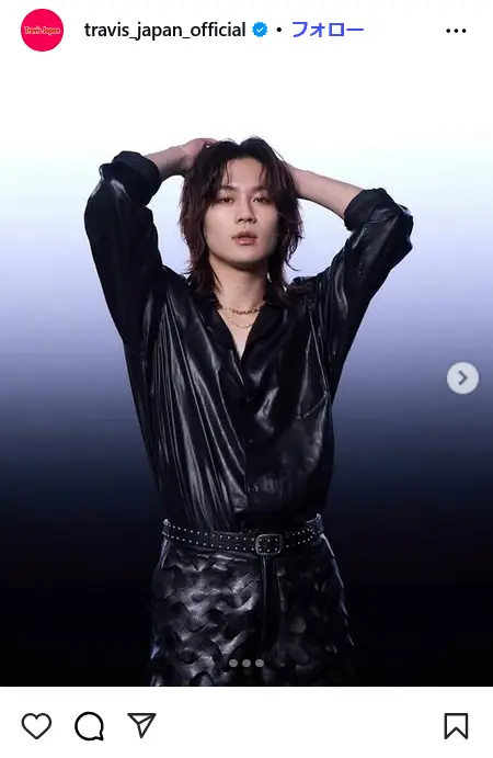 第17位:松田元太(Travis Japan)(105票)※同率