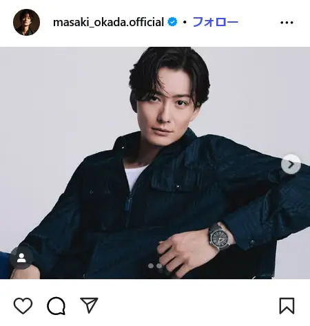 第2位：岡田将生／182cm（124票）