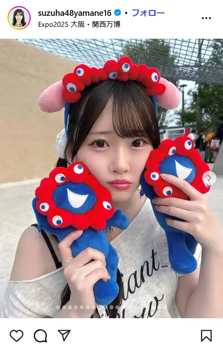 第10位:山根涼羽(KLP48)(119票)